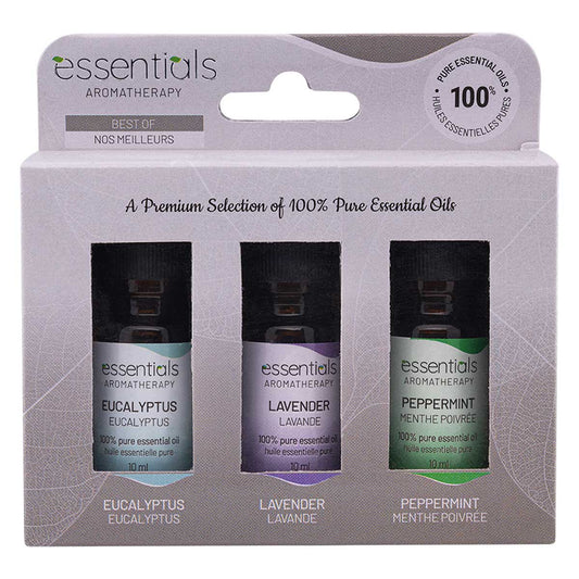 Ensemble de 3 huiles essentielle Soulagement