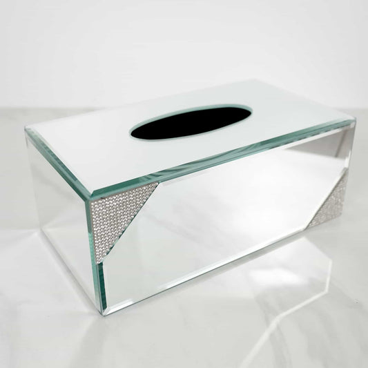 Boite à mouchoir en miroir